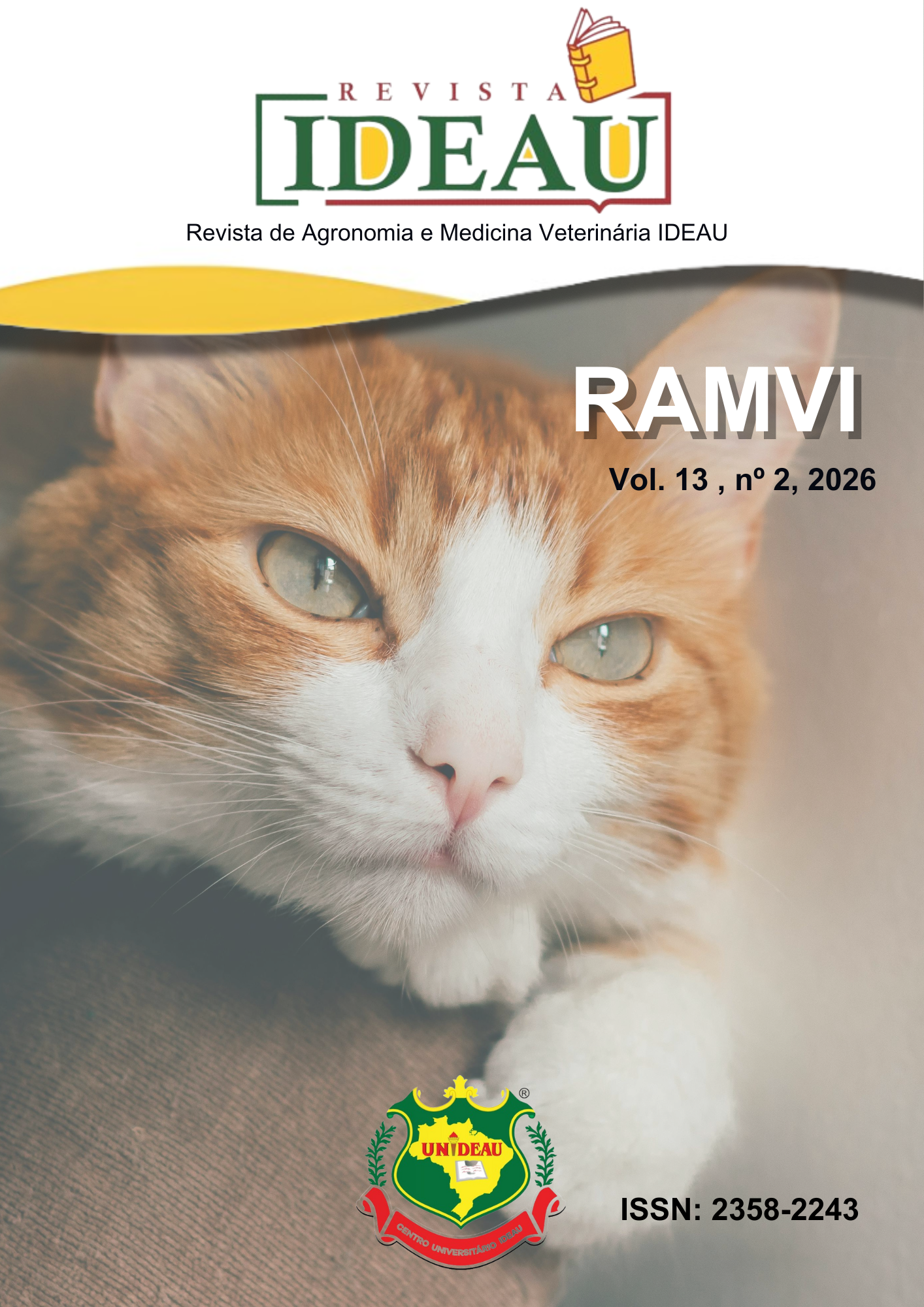 					Visualizar v. 13 n. 2 (2026): RAMVI - Revista de Agronomia e Medicina Veterinária IDEAU
				
